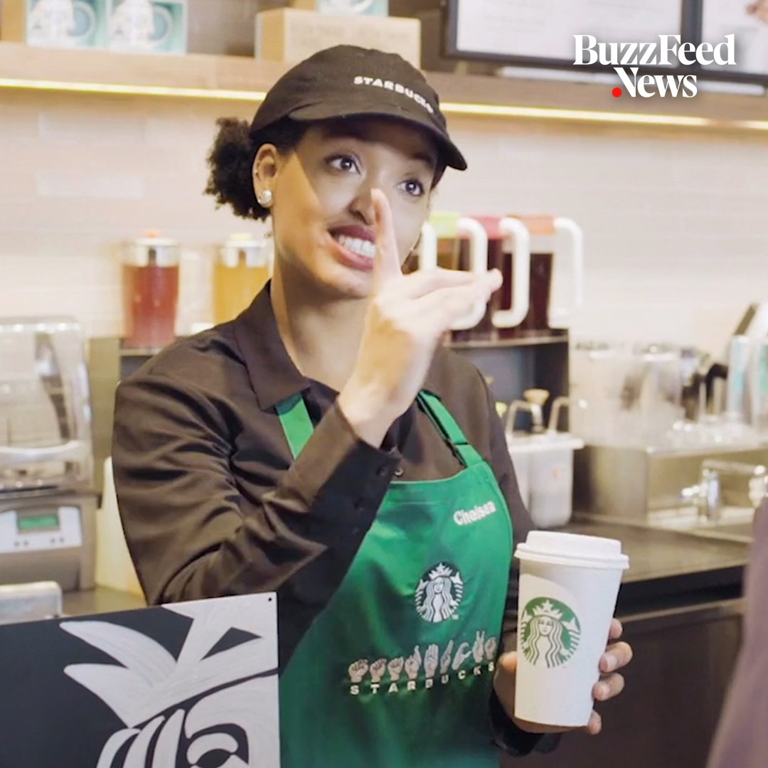 RT @BuzzFeedNews: The employees at this Starbucks are fluent in sign language ☕️ https://t.co/w5oqTS4QVo
