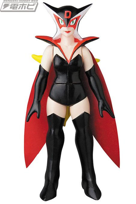 やっておしまい!メディコム・トイのソフビモデル「タツノコジェネレーション」に #ドロンジョ 様が登場!#yatterma やっておしまい!メディコム・トイのソフビモデル「タツノコジェネレーション」に #ドロンジョ 様が登場!#yatterma