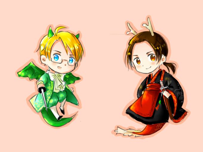 #ヘタリア金銭組 アル💰耀 amechudragon&龙 #ヘタリア金銭組 アル💰耀 amechudragon&龙