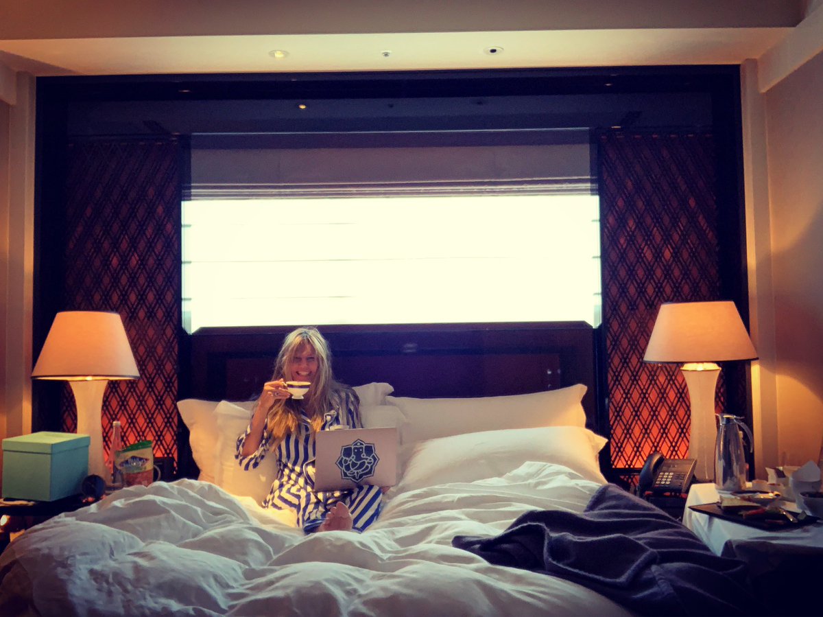 Day off In Tokyo .... staying in bed all day. ????❤️
#MakingTheCut https://t.co/UR7pChQslX