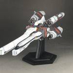クロノス級戦艦の特徴的な外装エンジン。
メインが4基、サブが16基、さらにクロノス本体にメイン1基、サブが2基、姿勢制御用に4基の小型スラスターが搭載されており、外装エンジンの先端にはカウンタースラスターが16基と推進力と制動力に長けた艦である。
©BANDAI NAMCO Entertainment Inc.
#wf2019s https://t.co/1gjtf7O596