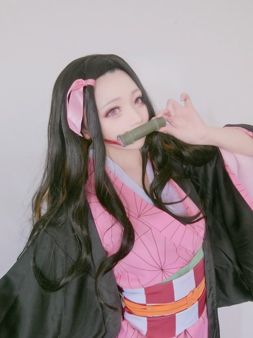 お兄ちゃんは...私が守る#鬼滅の刃 #竈門禰豆子 #コスプレ お兄ちゃんは...私が守る#鬼滅の刃 #竈門禰豆子 #コスプレ