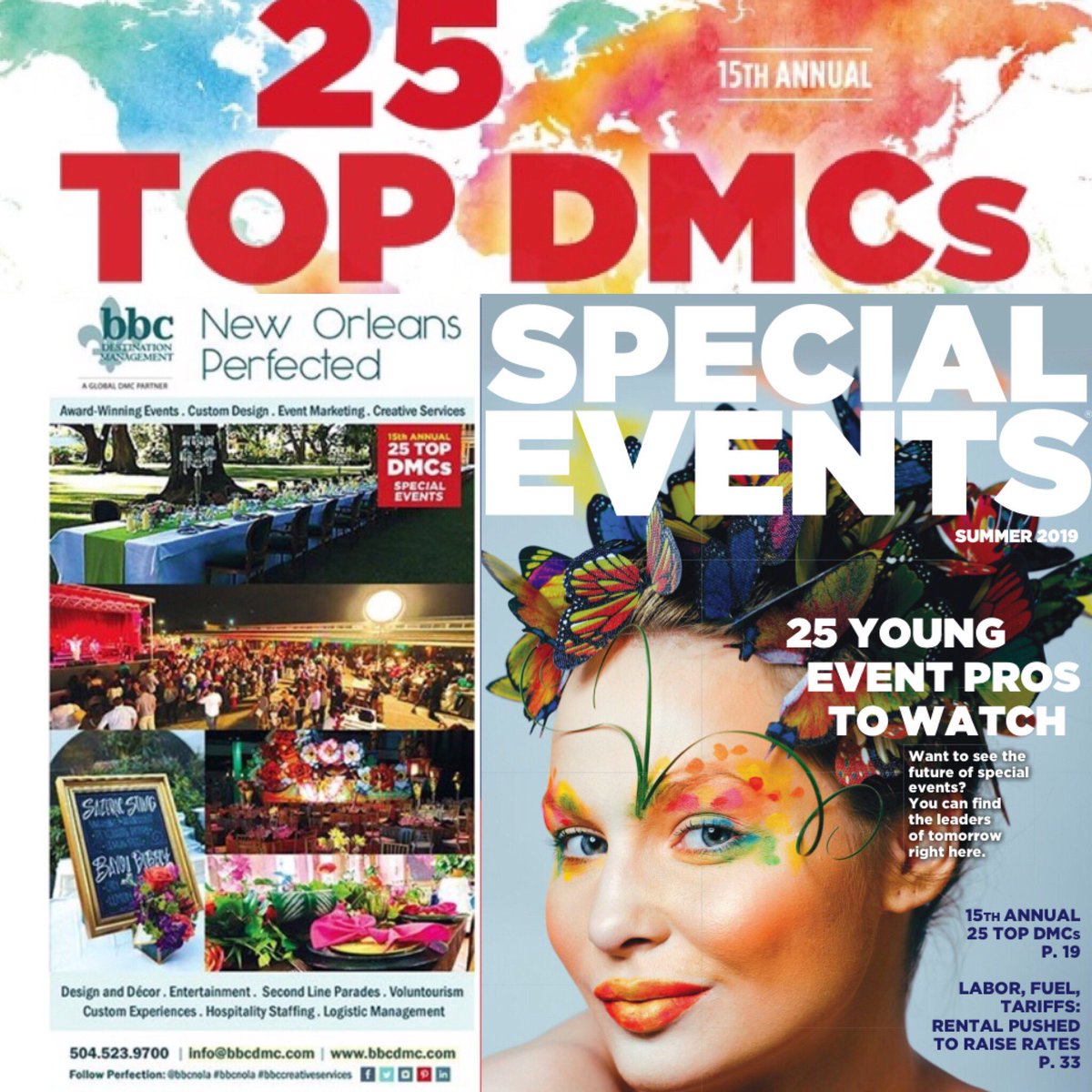test Twitter Media - We're so honored to be featured in @specialeventsmag 2019 Top 25 DMC list! 🤗💫 Check out our listing in their Summer Digital Edition! ☀️ #dmc #globaldmcpartners #bbcdmc #top25 #eventplanner https://t.co/8gCDuUCTes https://t.co/le03m1YU9v