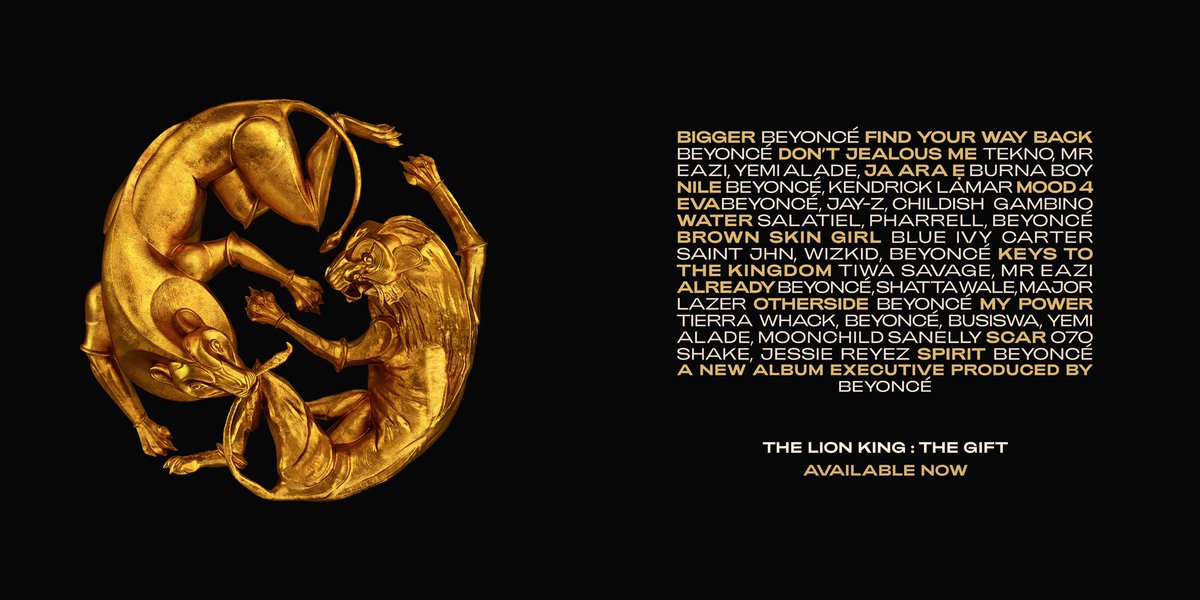 THE LION KING: THE GIFT available to stream and download now.https://t.co/FMpGiICL7X https://t.co/HqfgYoRVO9