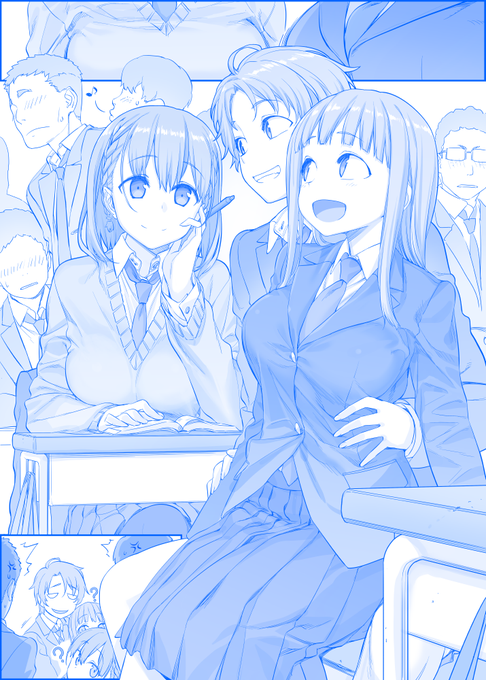 月曜日のたわわ その165 「(妹もすげぇ…!)」 月曜日のたわわ その165 「(妹もすげぇ…!)」