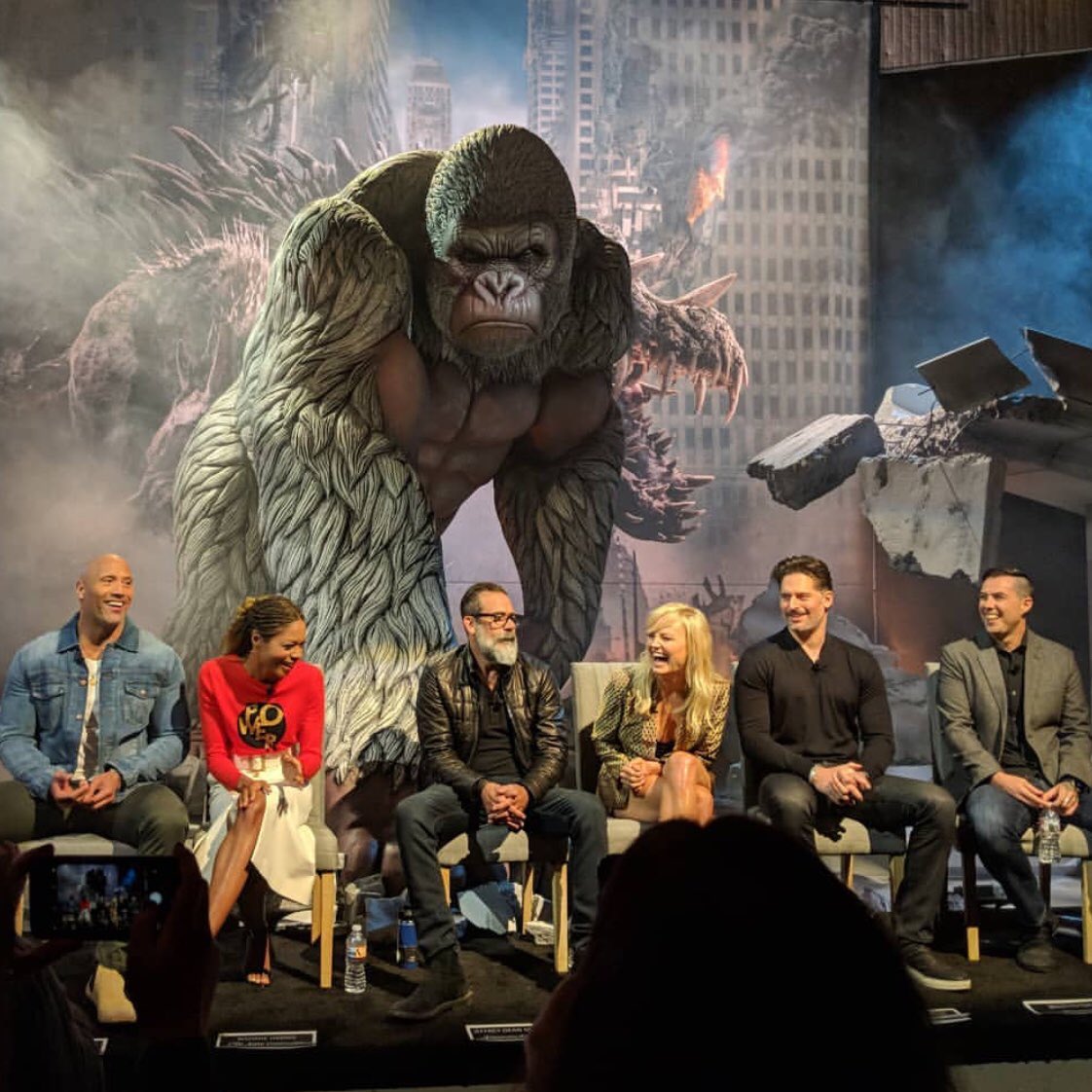 RT @JoeManganiello: Junket day for RAMPAGE https://t.co/9QgmiFiz2x