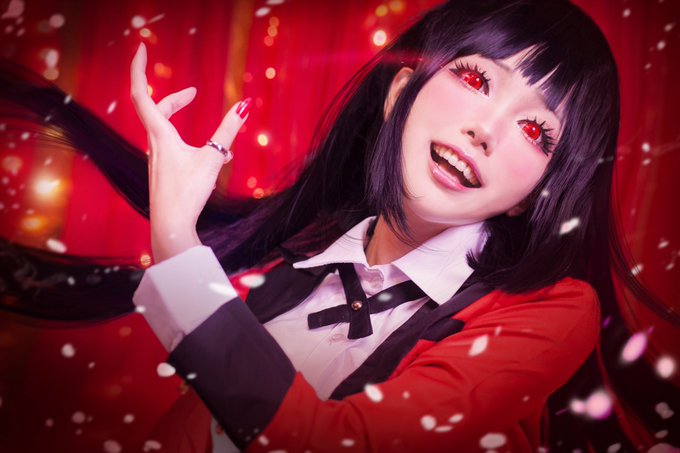 「 さァ、賭け狂いましょう! 」#蛇喰夢子/ #賭ケグルイ 「 さァ、賭け狂いましょう! 」#蛇喰夢子/ #賭ケグルイ