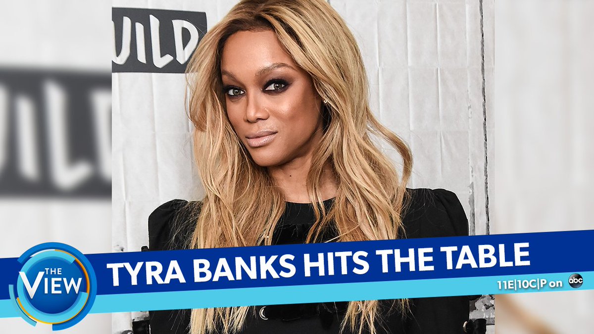 RT @TheView: THIS MORNING: The fierce and fabulous @tyrabanks talks #ANTM and her new book! ???? https://t.co/eEFx3JNDHd