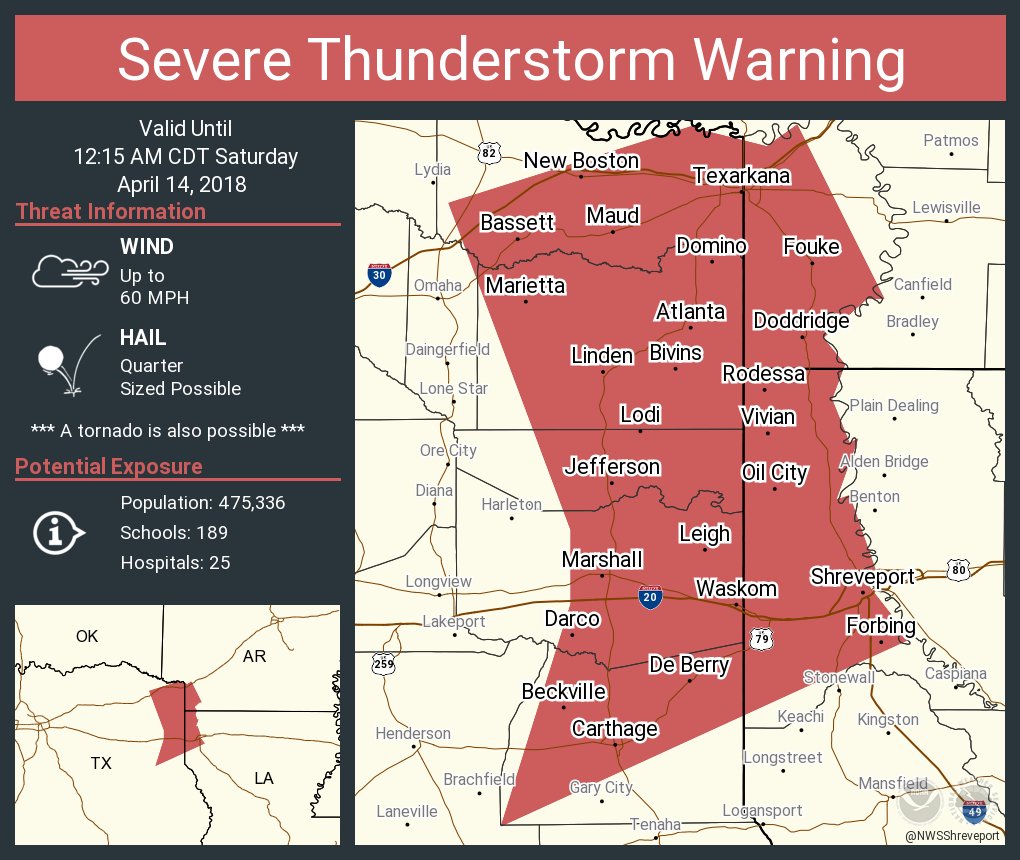 Severe Thunderstorm Warning