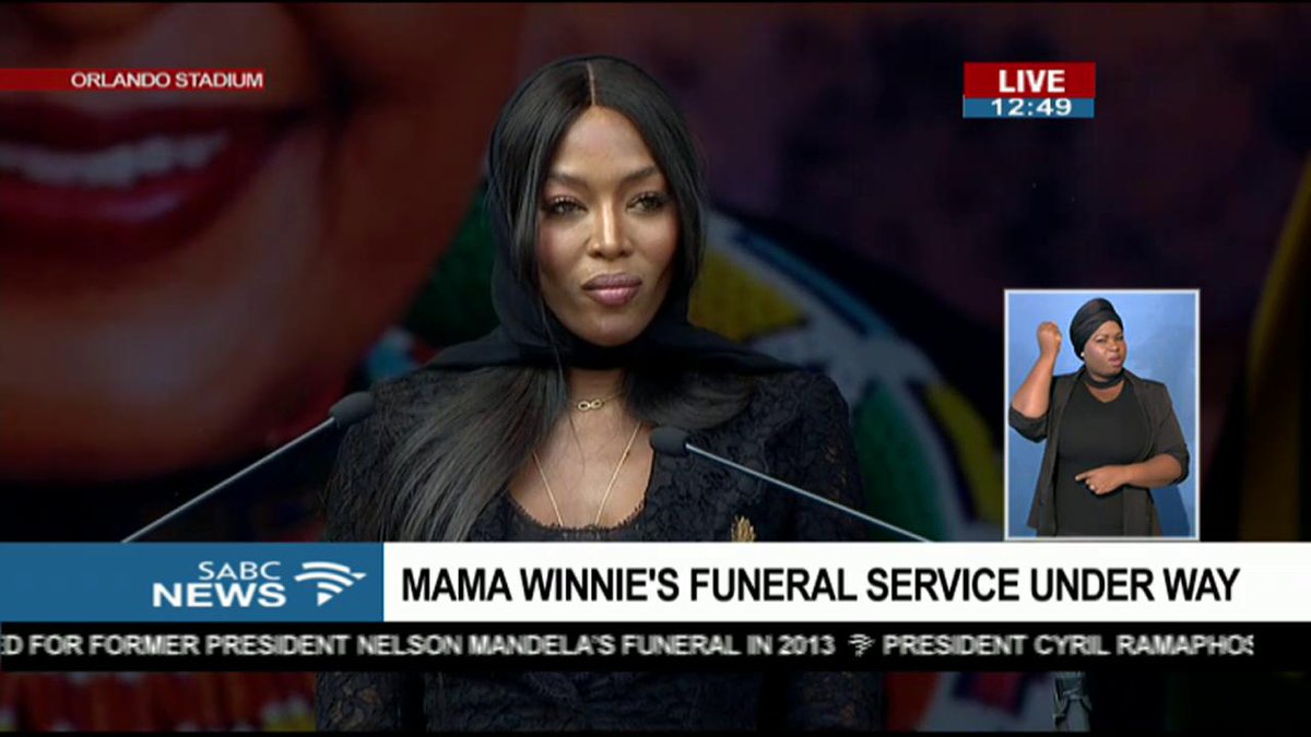 RT @SABCNewsOnline: Naomi Campbell paying tribute to Mama Winnie https://t.co/qTKTJIEvVI