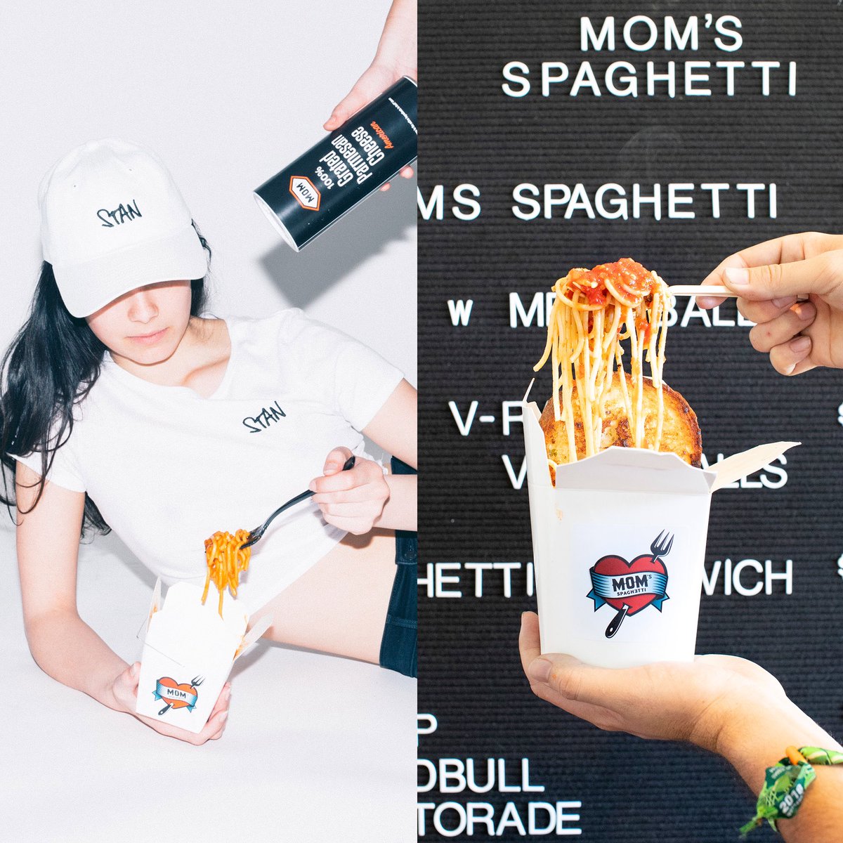 .@COACHELLA STANS - CATCH US ACROSS FROM THE DO LAB STAGE #MOMSPAGHETTI + #STAN MERCH https://t.co/0A8izndred