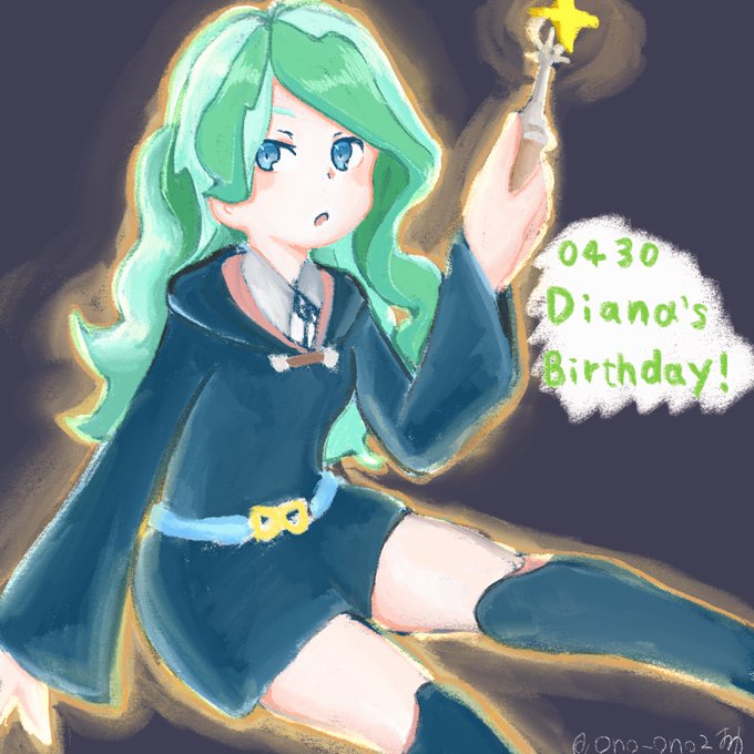 ダイアナ誕生日おめでとう!!#LWA_jp ダイアナ誕生日おめでとう!!#LWA_jp