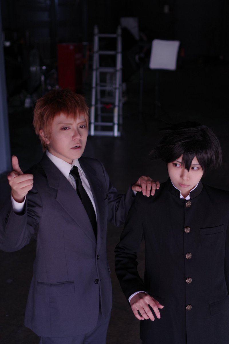 【コスプレ/モブサイコ100】師匠と律! 師匠→あすかさん@00as00 撮影→みつなしさん@31274_cos 【コスプレ/モブサイコ100】師匠と律! 師匠→あすかさん@00as00 撮影→みつなしさん@31274_cos