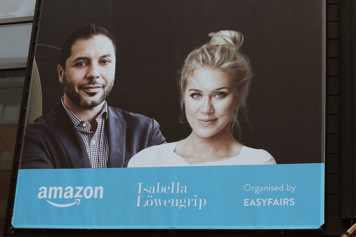 Igår pratade jag under E-commerce & Tech Shop med fint sällskap av Amazon! 