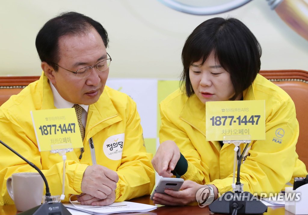 이정미 정의당 드루킹 대표 특검 요정미 노회찬 nokkumgyangsalm