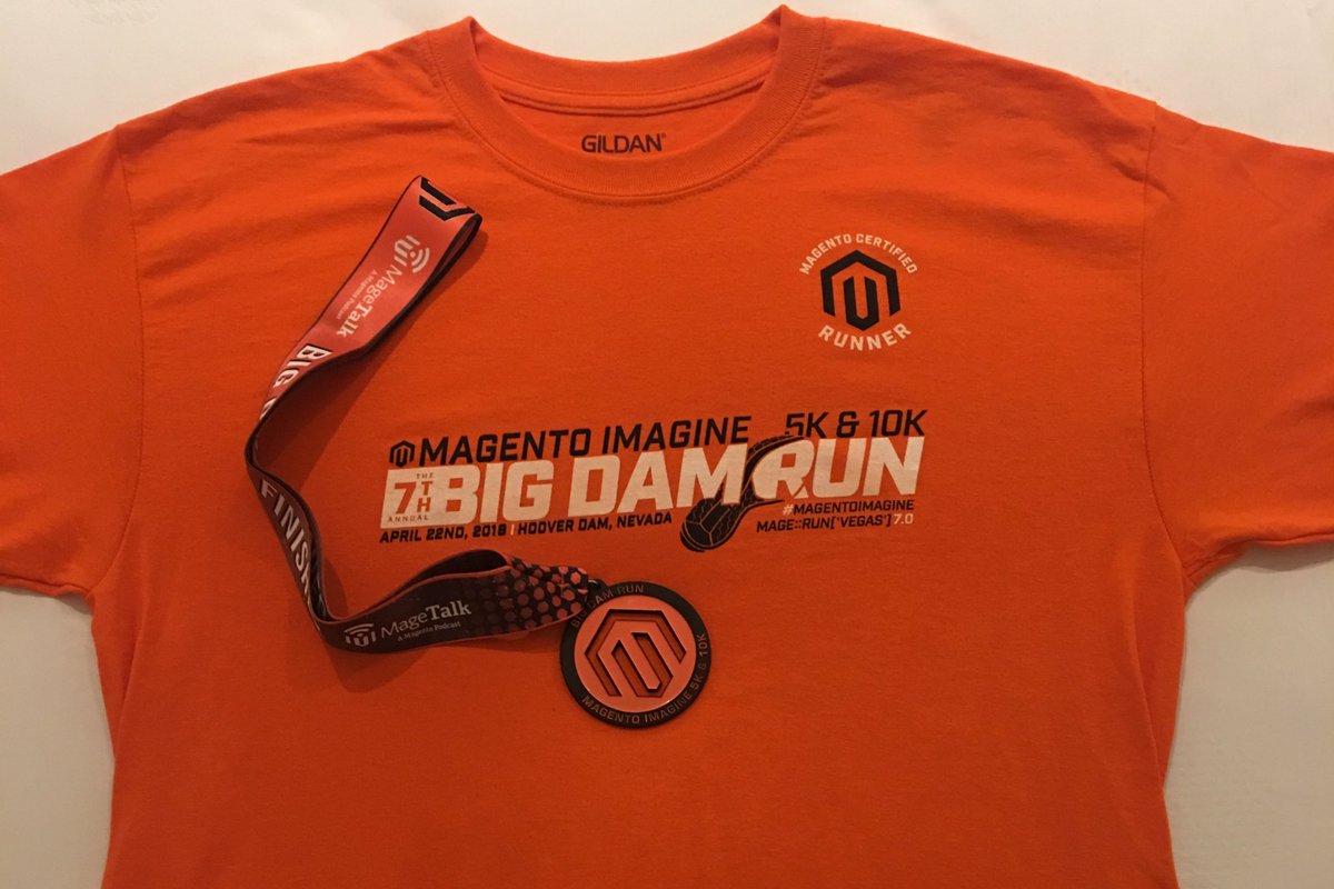 ibnwadie: There is no SWAG more rewarding #BigDamRun 👕 🏅 😊 https://t.co/uJf2NMjtI9