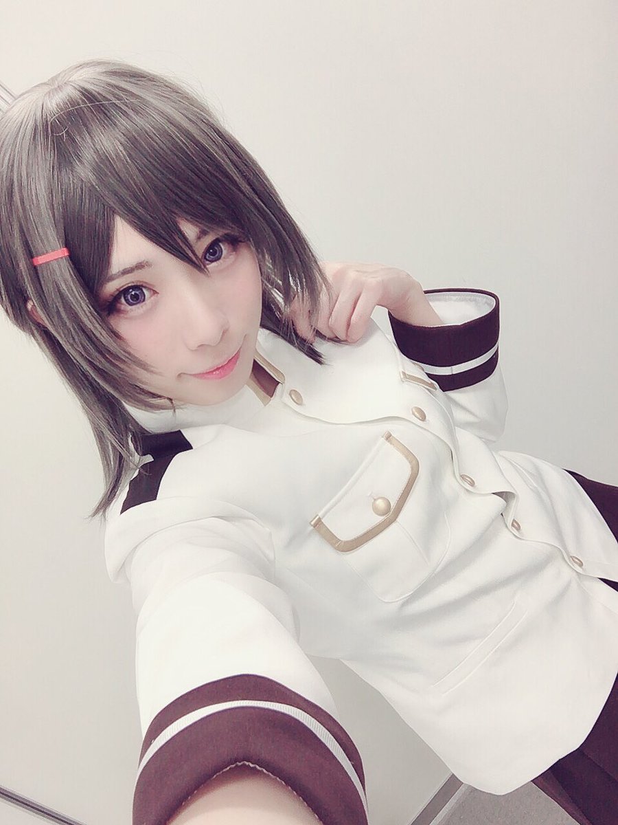 #character #はいふり東京ビッグサイトブースNo.812「ハイスクール・フリート」もかちゃんのコスプレしてうち #character #はいふり東京ビッグサイトブースNo.812「ハイスクール・フリート」もかちゃんのコスプレしてうち