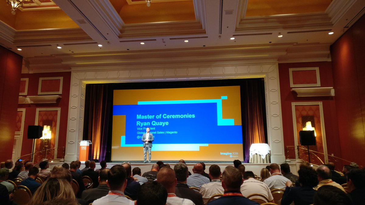 midimarcus: Let's start #MagentoImagine with partners' summit. With a huge number of attendees! @magespecialist https://t.co/1pkihFA5rx