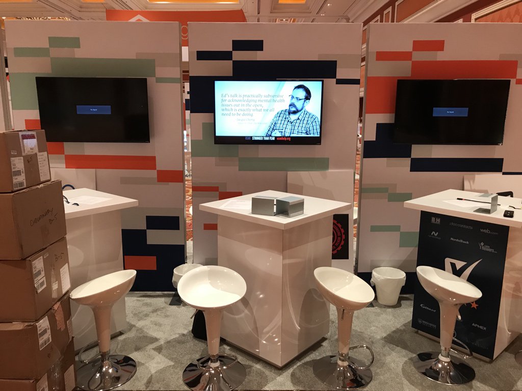 OSMIhelp: Setting up our booth at #MagentoImagine https://t.co/CW4vsWKlab