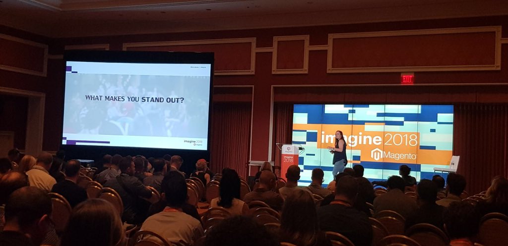 wearejh: “Map that same journey at competitors. Steal like an artist. Make it better.” @RebeccaBrocton #MagentoImagine https://t.co/SfuMz8cMho