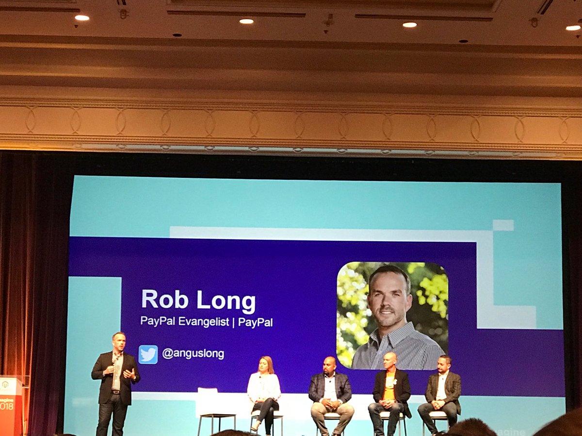 DCKAP: @PayPal Breakfast & Session #MagentoImagine @anguslong https://t.co/5jZewZXvR4