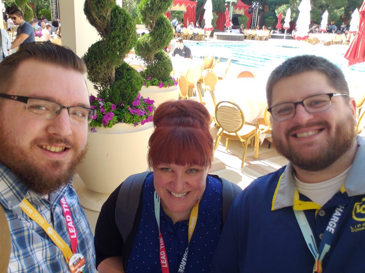 DavidStillson: The @lippertproducts crew is ready to take on #MagentoImagine! https://t.co/CHBCUw3Rjh