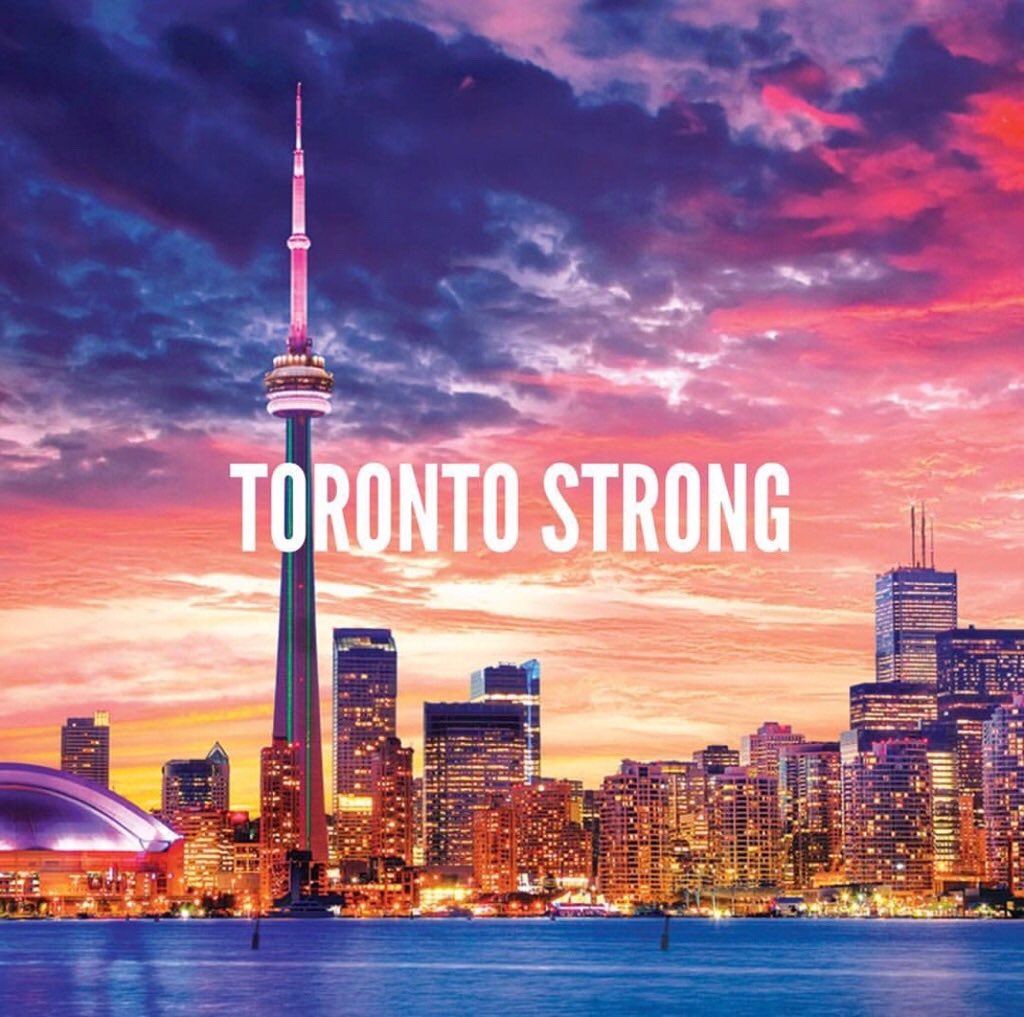 Sending my love to the people of Toronto and all those affected ❤️ https://t.co/sJW1D7Mr3F