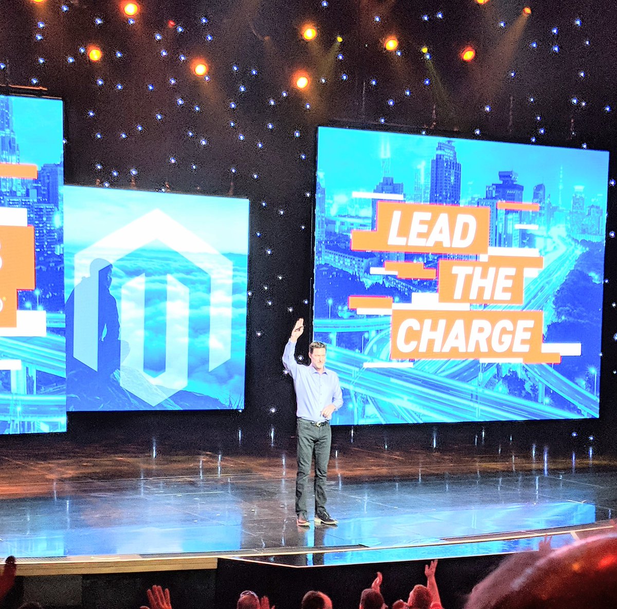 kensium: 'We all lead in different ways....fueled by purpose and inspiration.'n -@mklave1 #MagentoImagine https://t.co/0P80zv9orP