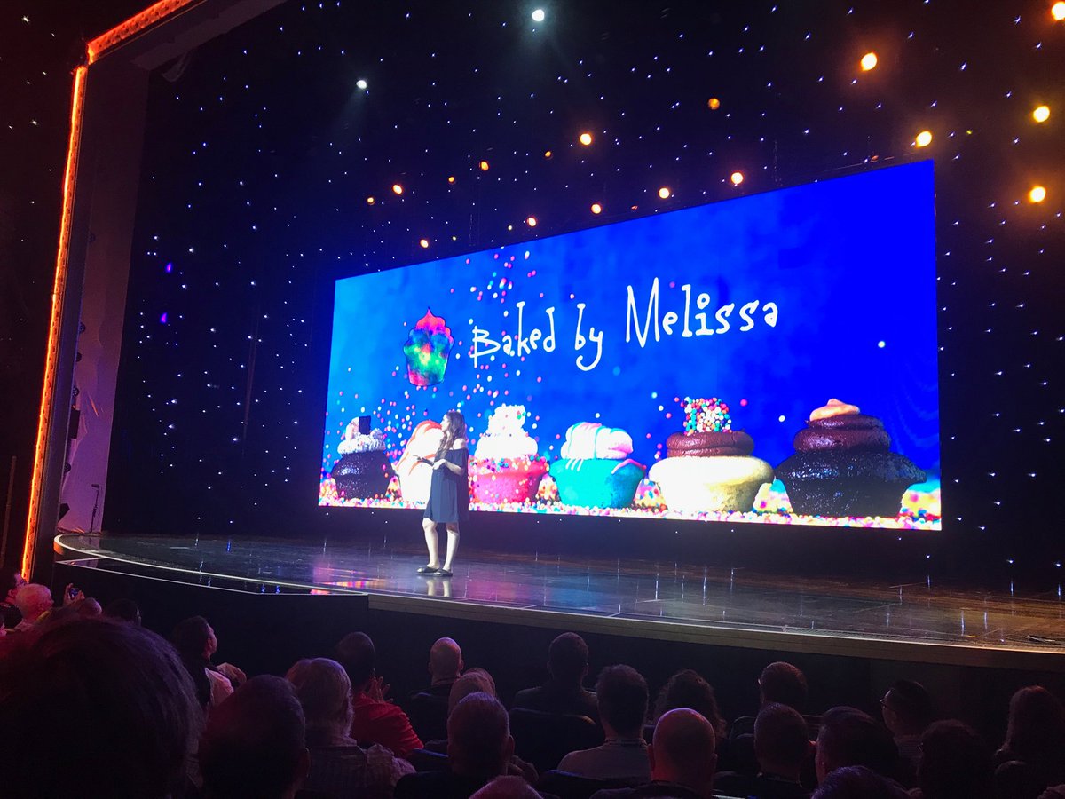 brentwpeterson: Baked by Melisa on stage now #MagentoImagine https://t.co/PGhZgHf1Qz