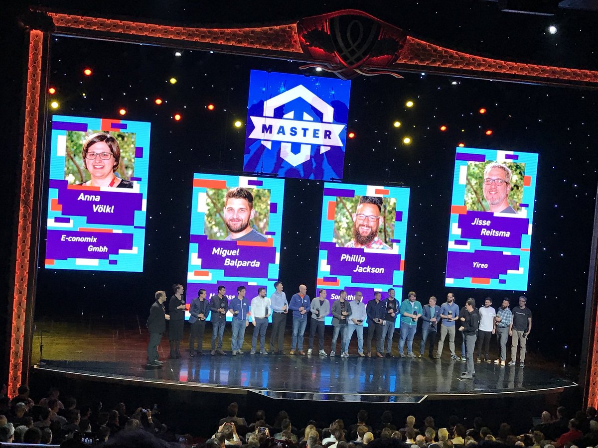 FJM8: Congratulations to the 2018 Magento Masters and thank you for all that you do! #MagentoImagine https://t.co/9vKefa57oz