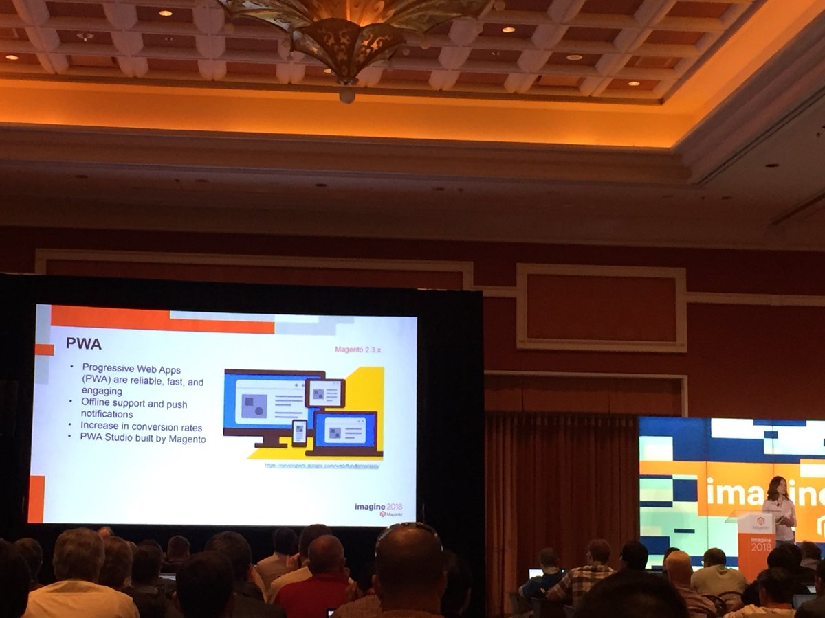 vrann: News on 2.3 from @buskamuza #MagentoImagine https://t.co/gJ28afS7Dw