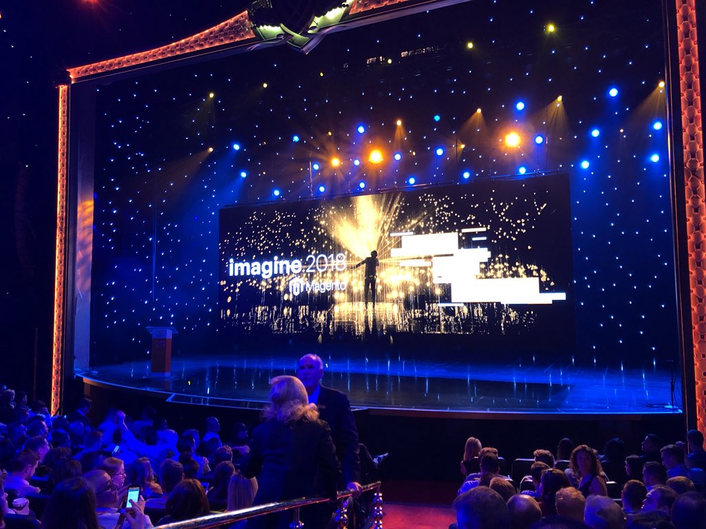 wearejh: The #MagentoImagine excimmerce excellence awards are about to begin. We’re up for two awards. Wish us luck. 🤞 https://t.co/GEeSemBxJa