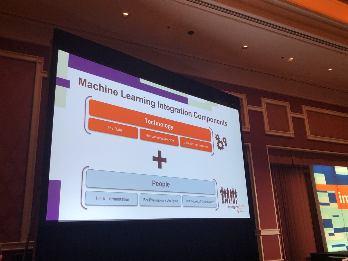 merithansmitt: ‘Humans are key when starting a #MachineLearning process’ @agarimella #MagentoImagine https://t.co/FlM2nfr3YR