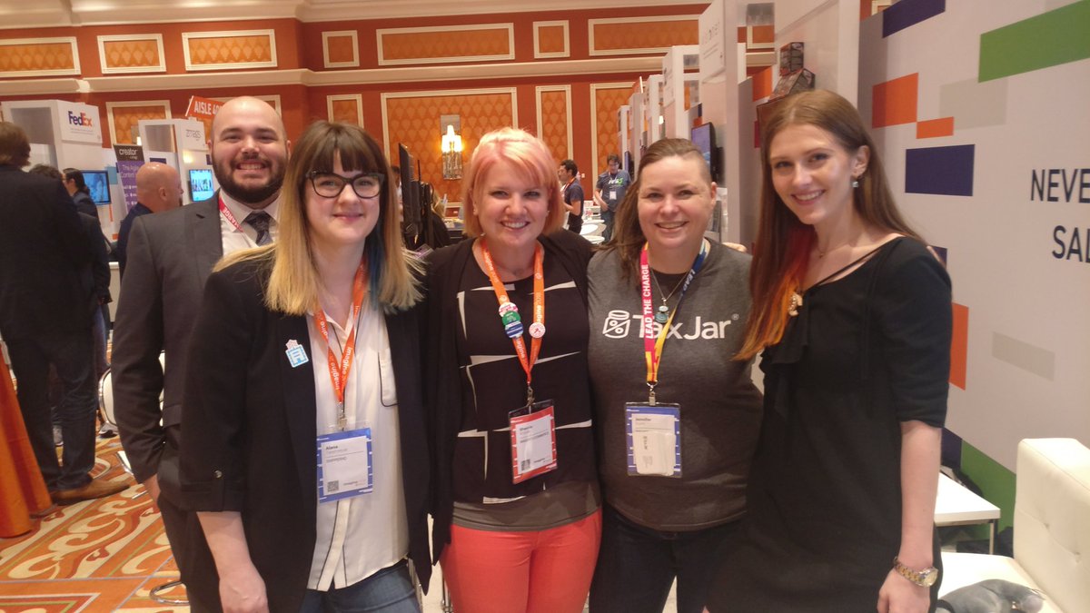 sherrierohde: Having way too much fun with Cards Against Sales Tax over here, but we took a photo break. 🙌 #MagentoImagine https://t.co/mhRz7qv1nH