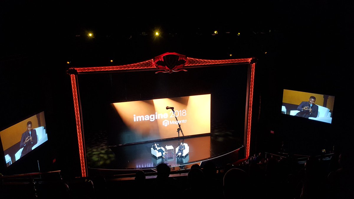 MarkoTechyTalk: Jamie Foxx explaining his comedy roots at #MagentoImagine. Priceless! https://t.co/CoXTAsj3Ke