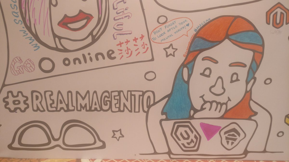 sherrierohde: Thanks to @KFlogood, @sonjarierr and @MariusStrajeru are technically at #MagentoImagine this year! https://t.co/Y6vBYaCIRS