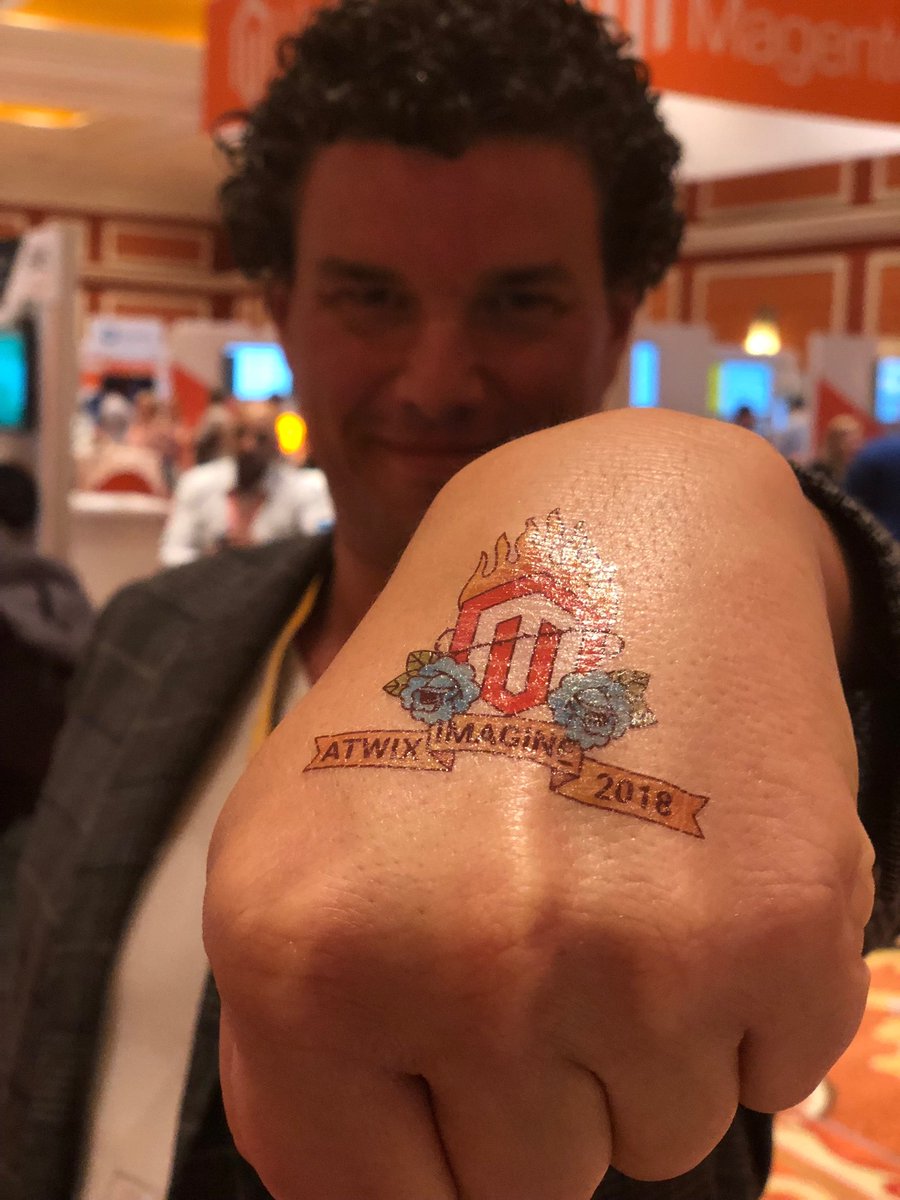 mattmac: My #MagentoImagine tattoo from @atwixcom https://t.co/YFYvY1xRCz