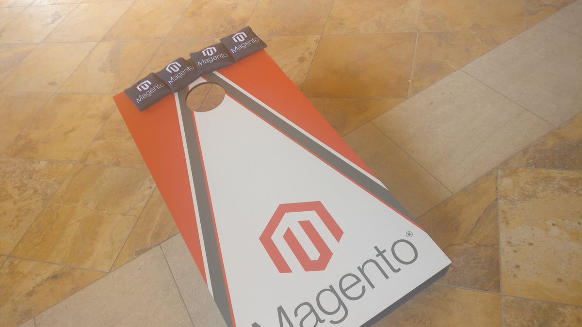 sherrierohde: Come play bags at DevExchange, join an existing topic, create your own, or just hang out! #MagentoImagine https://t.co/WCPeOCPkRn