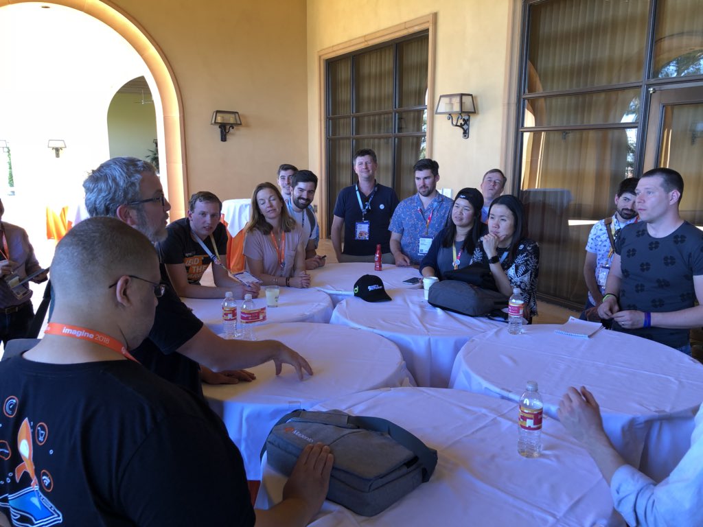 zynovo: Our CTO @lindykyaw at DevExchange #magentoImagine 2018. https://t.co/fjiH0DXcSr