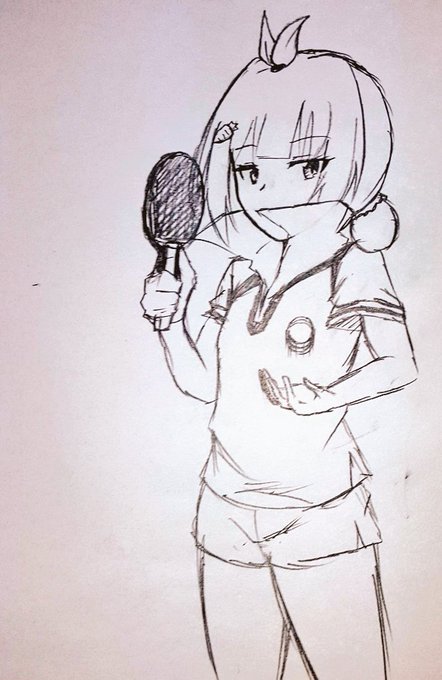 ほくとほくほく#灼熱の卓球娘#はるかぜラクガキング ほくとほくほく#灼熱の卓球娘#はるかぜラクガキング