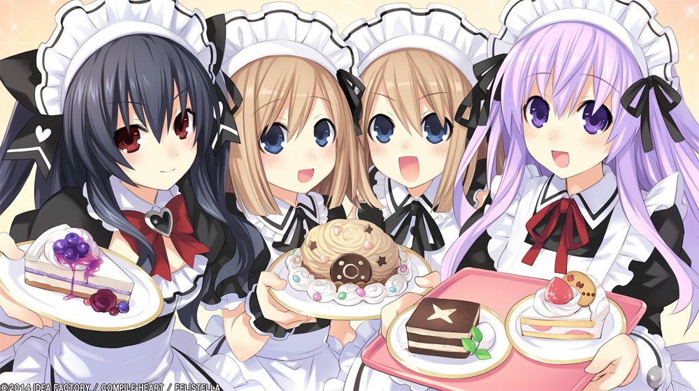 今日は #メイドの日 だそうです。#ネプテューヌ 今日は #メイドの日 だそうです。#ネプテューヌ