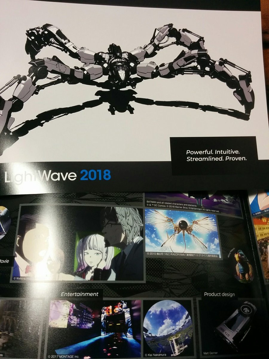 Lightwaveのパンフに載せてもらいましたよ。凄く古い仕事ですが、デートアライブの劇場版のカット当時に許可が取れたの Lightwaveのパンフに載せてもらいましたよ。凄く古い仕事ですが、デートアライブの劇場版のカット当時に許可が取れたの