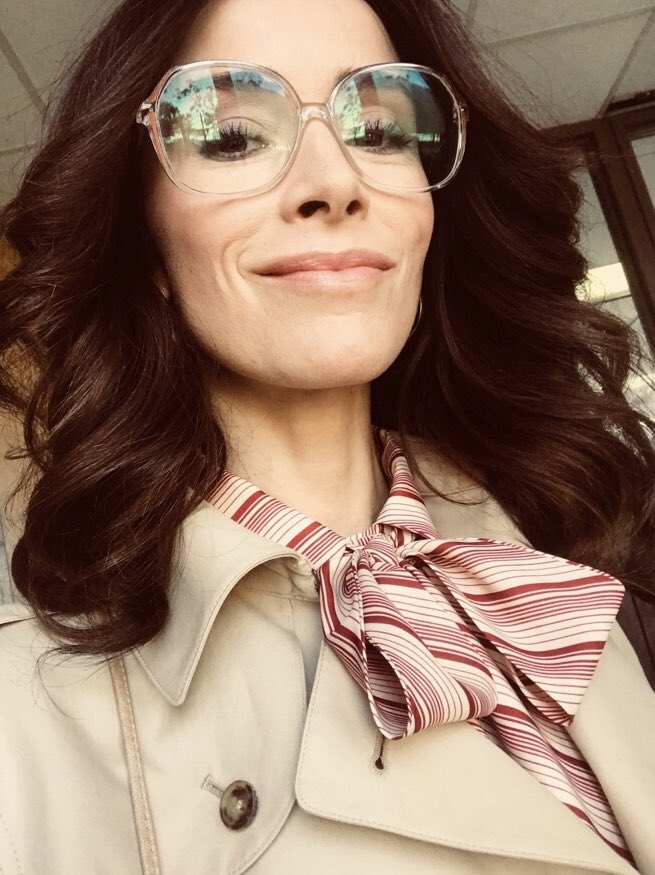 this is who I really am. ????. sneak peak 1981 Lucy. #timeless @NBCTimeless @nbc https://t.co/Yvbip76E4x