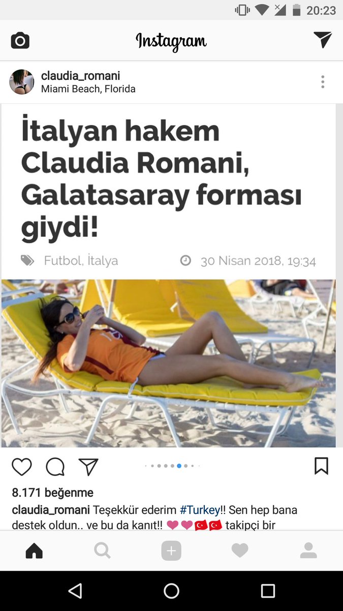 RT @5247Arslan: Alkışlar İtalyan yengeye @ClaudiaRomani  ???????????????? ???????????????? @GalatasaraySK  ???????????? https://t.co/l28ARqclcK