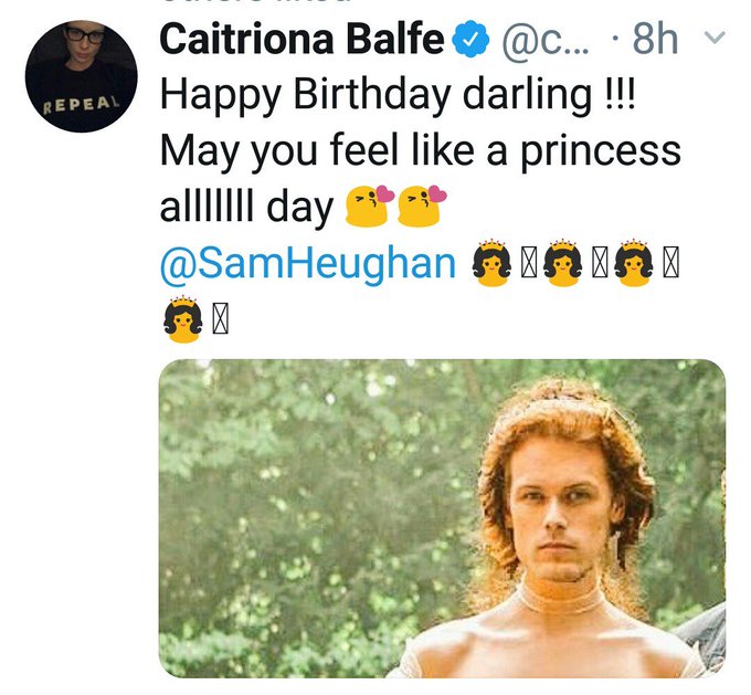 Sam Heughan’s Birthday Celebration | HappyBday.to