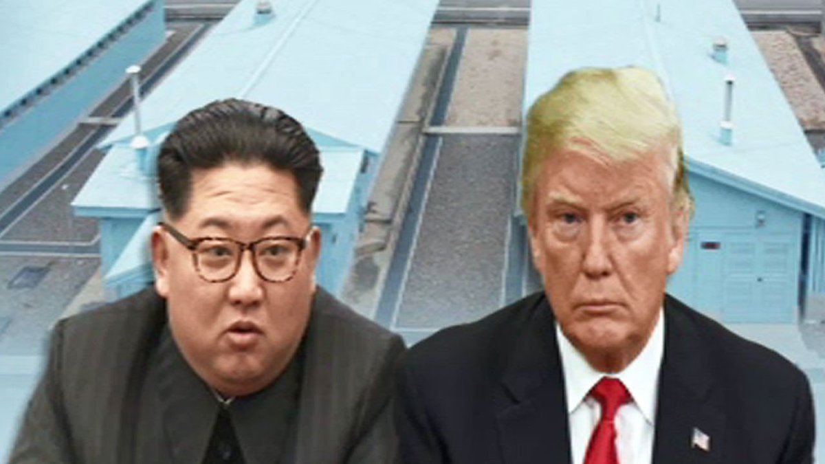 북미 정상회담 한반도 판문점 미국이 트럼프가 북한 핵을 SBS8news