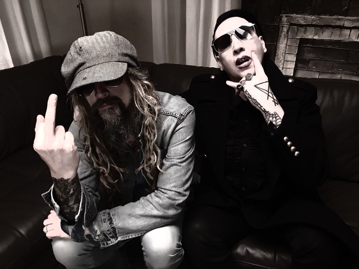 Rob Zombie and I spent the night discussing our upcoming TWINS OF EVIL tour... https://t.co/6k1U5RMJEx
