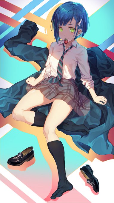 イチゴちゃん完成です。#ダリフラ #イチゴPIXIV イチゴちゃん完成です。#ダリフラ #イチゴPIXIV