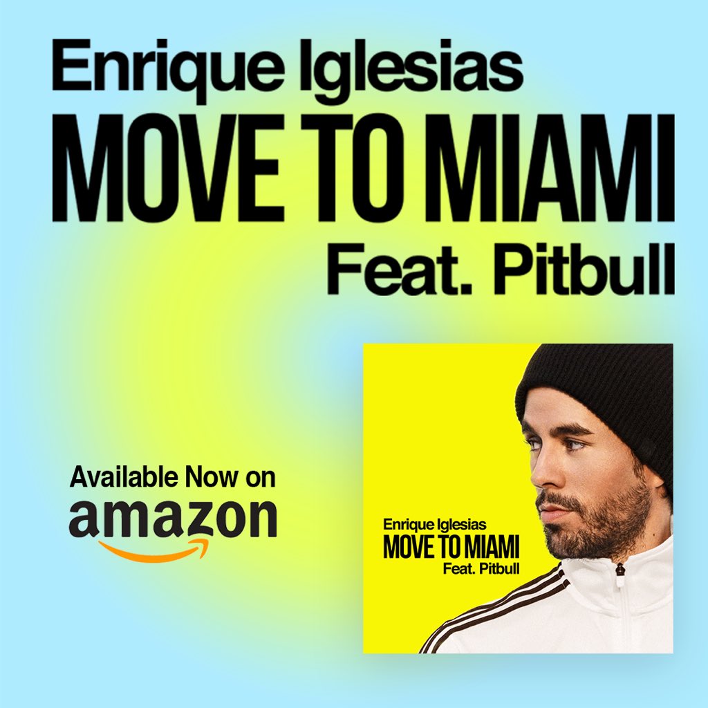 Stream #MOVETOMIAMI feat. @Pitbull on @AmazonMusic today!! https://t.co/UYagKMMJq9 https://t.co/Ux6FHnAhzW