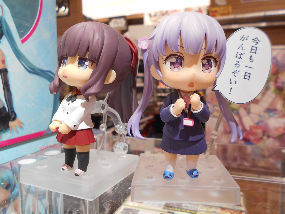 【立川本店2F】『ねんどろいど 涼風青葉(¥4,400税込)』『ねんどろいど 滝本ひふみ(¥4,600税込)』好評発売中 【立川本店2F】『ねんどろいど 涼風青葉(¥4,400税込)』『ねんどろいど 滝本ひふみ(¥4,600税込)』好評発売中